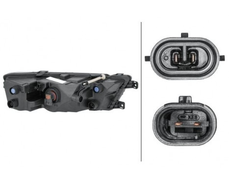 Fog Light 1NG 354 844-131 Hella, Image 2