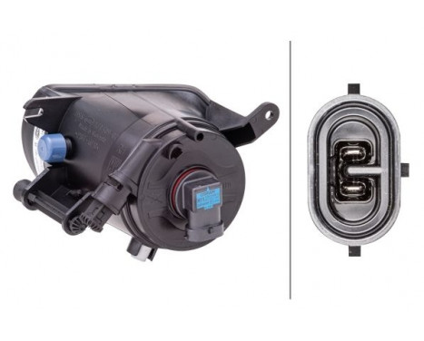 Fog light Audi Q7 (4L) 09-15 re H11 1N0 010 327-161 Hella, Image 2