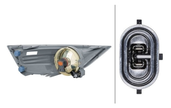Fog light Ford Mondeo (BA7) 10- li 1NE 010 571-011 Hella, Image 2