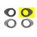 Fog light ring left 1807593 Van Wezel