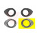 Fog light ring left Chrome 1807595 Van Wezel, Thumbnail 2