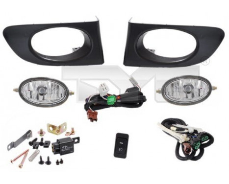 Fog Light Set 19-0195000 TYC, Image 2