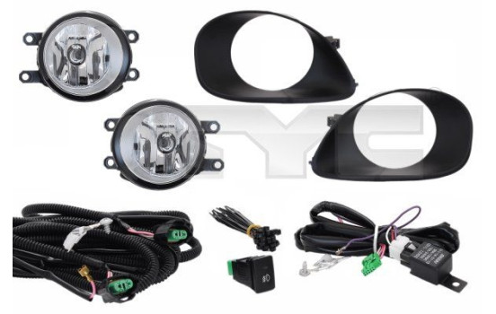 Fog Light Set 19-5857001 TYC, Image 2