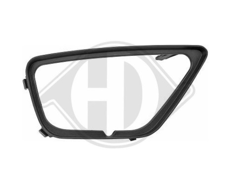 Frame, fog lamp Priority Parts 1415160 Diederichs, Image 3