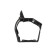 Frame, fog lamp