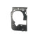 Frame, fog lamp
