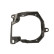 Frame, fog lamp