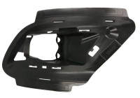 Frame, fog lamp