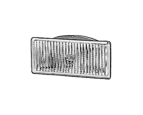 Insert, fog light 1NB 123 581-001 Hella, Image 3