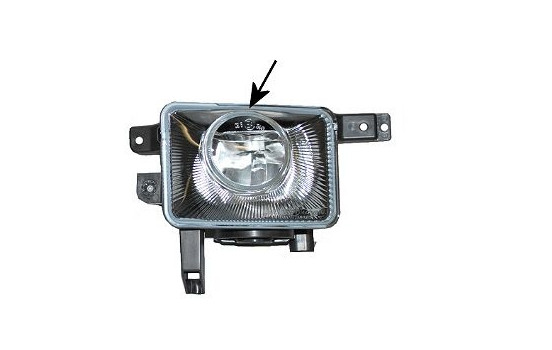 Left fog lamp up to 2004 3777995 Van Wezel, Image 5