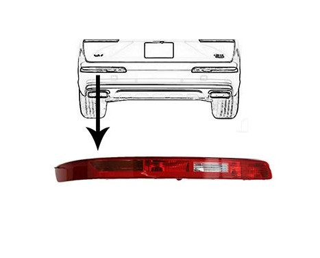 Rear fog lamp 0386929 Van Wezel