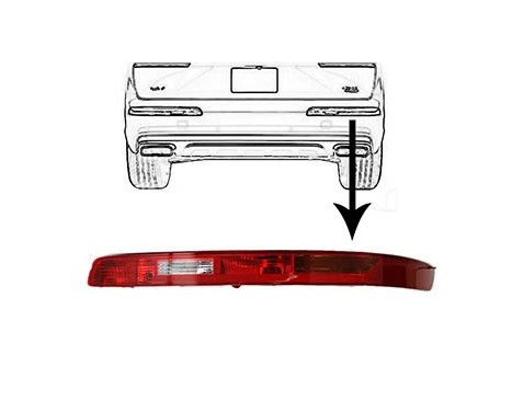 Rear fog light 0386930 Van Wezel