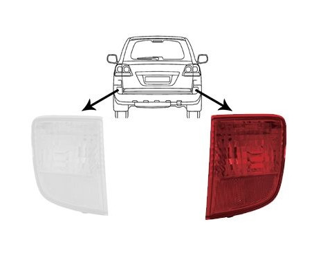 Rear Fog Light 5384930 Van Wezel