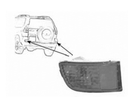 Rear fog light right 5382930 Van Wezel, Image 3