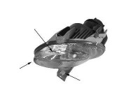 Right fog lamp XS/GTi/S16 4028998 Van Wezel