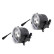 Set of semi-universal LED fog lamps + DRL 'U-Shape' daytime running lights - Diameter 90mm - ECE-R19/R87 E DL UNF08 AutoStyle, Thumbnail 4