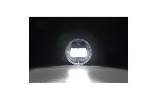 Set of semi-universal LED fog lamps + DRL 'U-Shape' daytime running lights - Diameter 90mm - ECE-R19/R87 E DL UNF08 AutoStyle, Image 8
