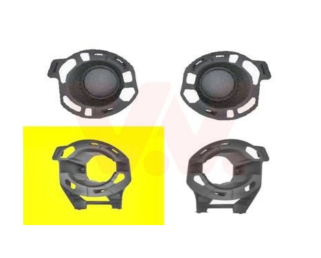Ventilation Grille, bumper 4333592 Van Wezel, Image 2