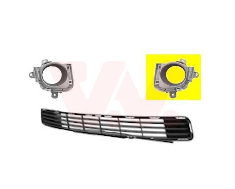 Ventilation Grille, bumper 5467591 Van Wezel, Image 2