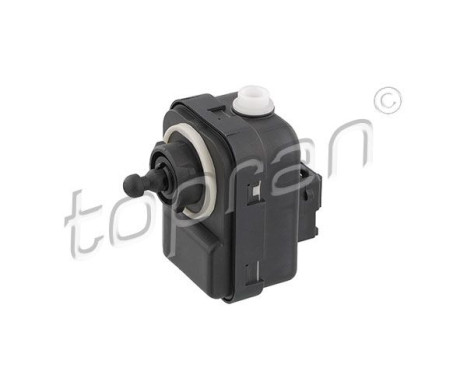 Adjusting motor, headlight height adjustment