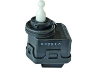 Adjusting motor, headlight height adjustment