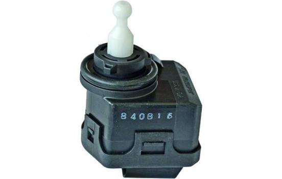 Adjusting motor, headlight height adjustment