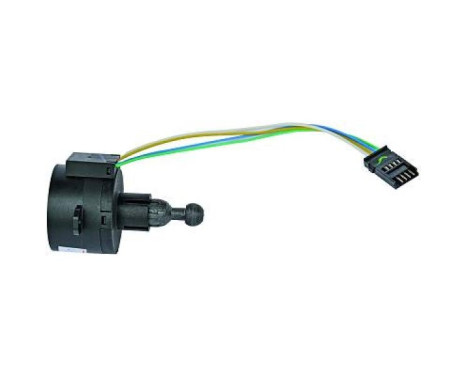 Adjusting motor, headlight height adjustment