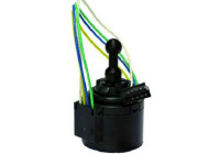 Adjusting motor, headlight height adjustment