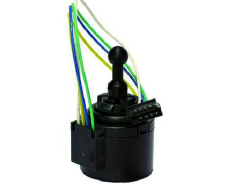 Adjusting motor, headlight height adjustment