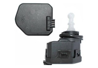 Adjusting motor, headlight height adjustment