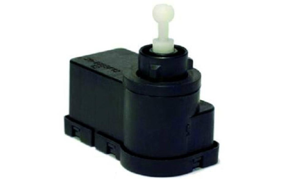 Adjusting motor, headlight height adjustment
