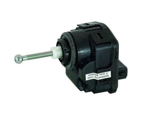 Adjusting motor, headlight height adjustment