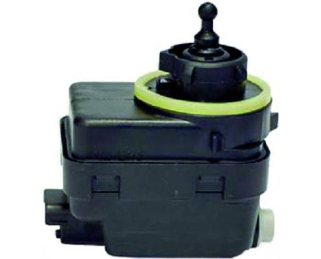 Adjusting motor, headlight height adjustment