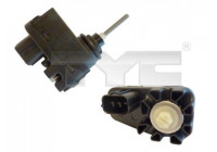 Adjusting motor headlight light height