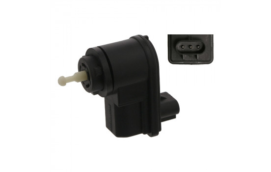 Control, headlight range adjustment 17684 FEBI