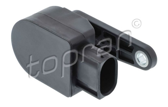 sensor, headlamp levelling adjustment element