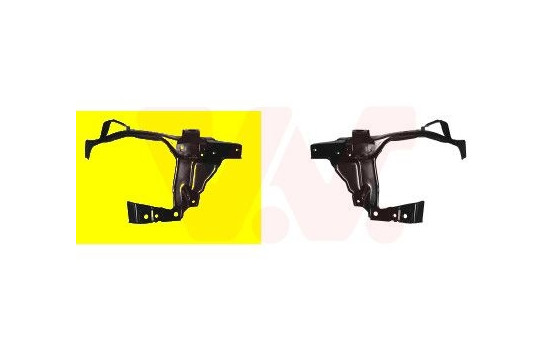 Headlight Base 3792662 Van Wezel, Image 2