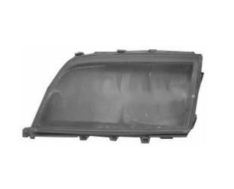 HEADLIGHT GLASS L. to '97 BOSCH 3030977M Magneti Marelli