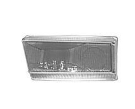 Headlight glass left 0155978M Magneti Marelli