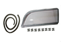 Headlight glass left 20-0272-LA-1 TYC