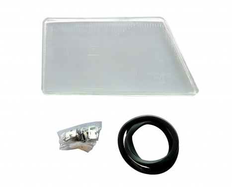Headlight glass left 20-5342-LA-1 TYC