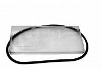 Headlight glass left 20-5404-LA-1 TYC