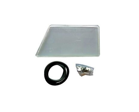 Headlight glass left 3075977 Van Wezel