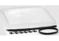 Headlight glass right 20-0439-LA-1 TYC
