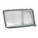 Headlight glass right 20-3767-LA-1 TYC