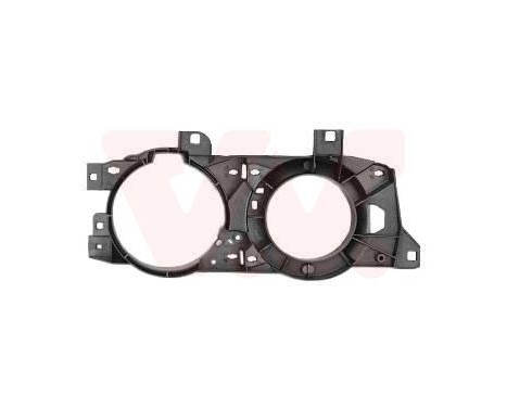 Headlight housing double right 0635662 Van Wezel, Image 2