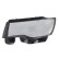 Lamp glass, headlight