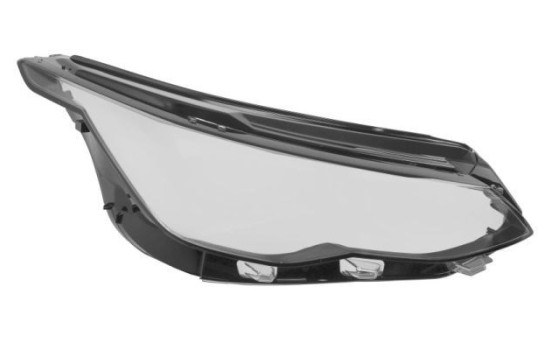 Lamp glass, headlight