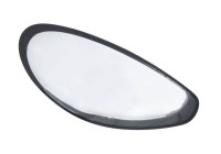 Lamp glass, headlight