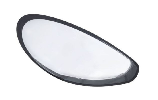 Lamp glass, headlight